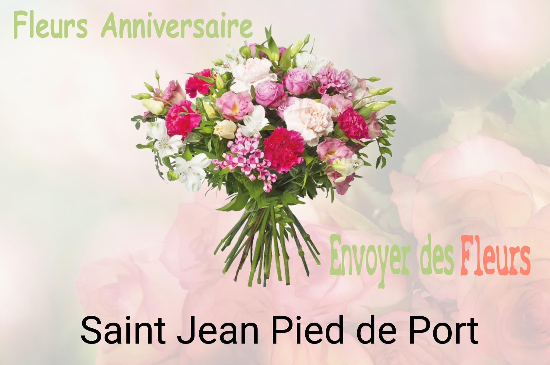 Bouquet de fleurs d’anniversaire livré à Saint-Jean-Pied-de-Port